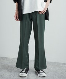 Rocky Monroe | TRストレッチ ブーツカットイージースラックスフレアパンツ 美シルエット(スラックス)