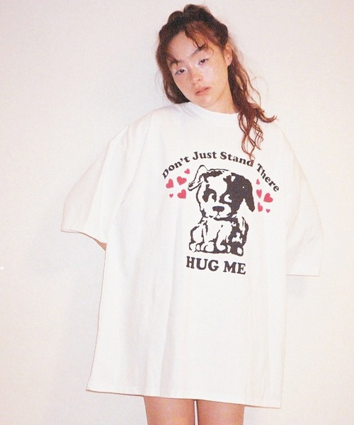 Littlesunnybite リトルサニーバイト Hug Me Dog Big Tee Tシャツ カットソー Little Sunny Bite リトルサニーバイト のファッション通販 Zozotown