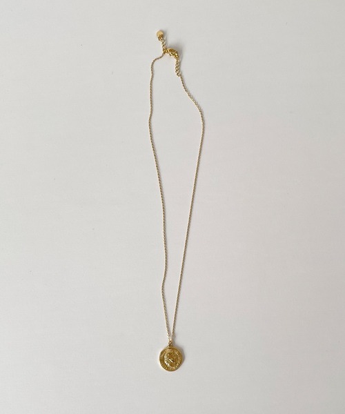 CANAL JEAN（キャナルジーン）の「Pt(ピーティー) コインネックレス（ネックレス・レディース・シルバー/ゴールド・ONE SIZE）」の7枚目の写真