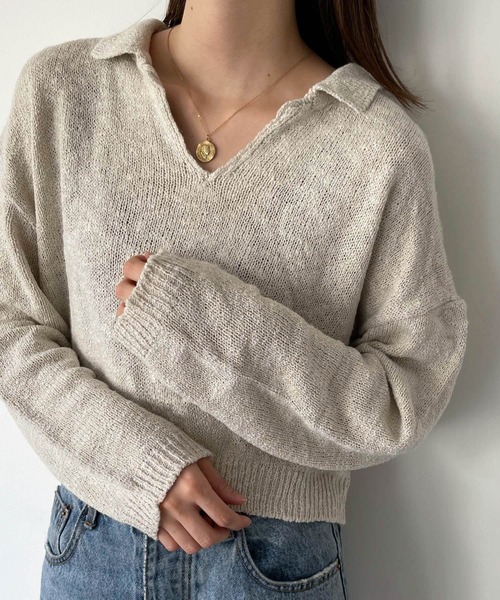 CANAL JEAN（キャナルジーン）の「Pt(ピーティー) コインネックレス（ネックレス・レディース・シルバー/ゴールド・ONE SIZE）」の13枚目の写真