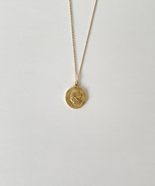 CANAL JEAN（キャナルジーン）の「Pt(ピーティー) コインネックレス（ネックレス・レディース・シルバー/ゴールド・ONE SIZE）」の18枚目の写真