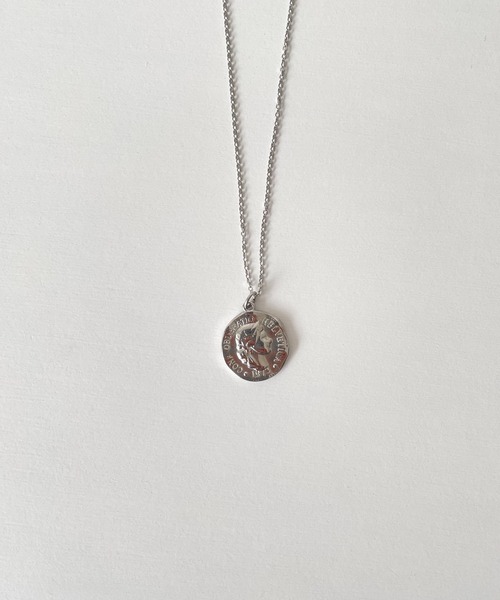 CANAL JEAN（キャナルジーン）の「Pt(ピーティー) コインネックレス（ネックレス・レディース・シルバー/ゴールド・ONE SIZE）」の14枚目の写真