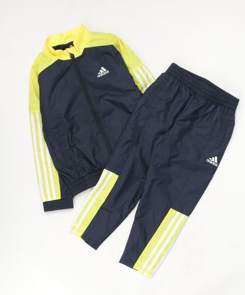 adidas（アディダス）の「ウーブン トラックセットアップ / ジャージ / アディダス（ジャージ・キッズ・ブラック/ネイビー/ブルー・130/140/150/160/120/110）」の7枚目の写真