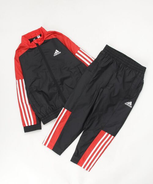 adidas（アディダス）の「ウーブン トラックセットアップ / ジャージ / アディダス（ジャージ・キッズ・ブラック/ネイビー/ブルー・130/140/150/160/120/110）」の6枚目の写真