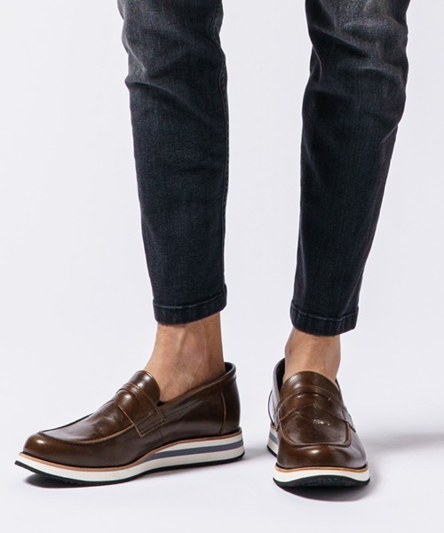 wjk（ダヴルジェイケイ）の「mko10847- loafer sneakers ローファー（ローファー・メンズ・ブラック/ダークブラウン・43/41/42）」の3枚目の写真