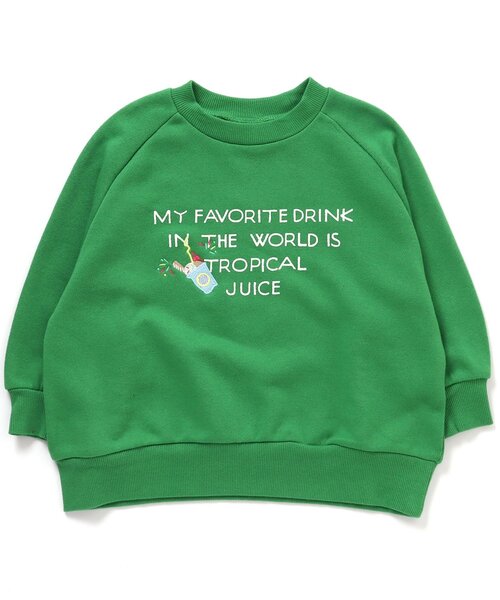 BREEZE（ブリーズ）の「フード＆アニマルモチーフトレーナー（スウェット・キッズ・ラベンダー/ライム/ブルー/レッド/オレンジ/グリーン/ブラウン/カーキ/オフホワイト/ブラック・120/90/130/100/80/110/140）」の7枚目の写真