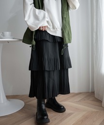 WEGO | WEGO/【一部店限定】ティアードロングスカート(スカート)