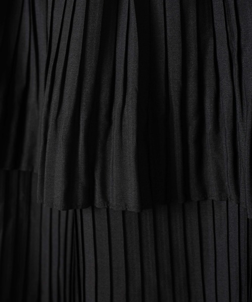 WEGO（ウィゴー）の「WEGO/【一部店限定】ティアードロングスカート（スカート・レディース・ブラック/ホワイト・FREE）」の16枚目の写真