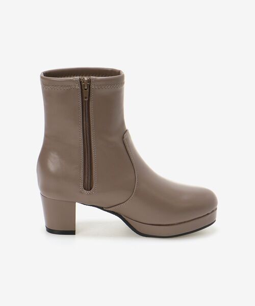 MAJESTIC LEGON（マジェスティックレゴン）の「フカフカストレッチブーツ①（ブーツ・レディース・アイボリー/ブラック/グレー・MEDIUM/LARGE/SMALL/X-LARGE）」の11枚目の写真