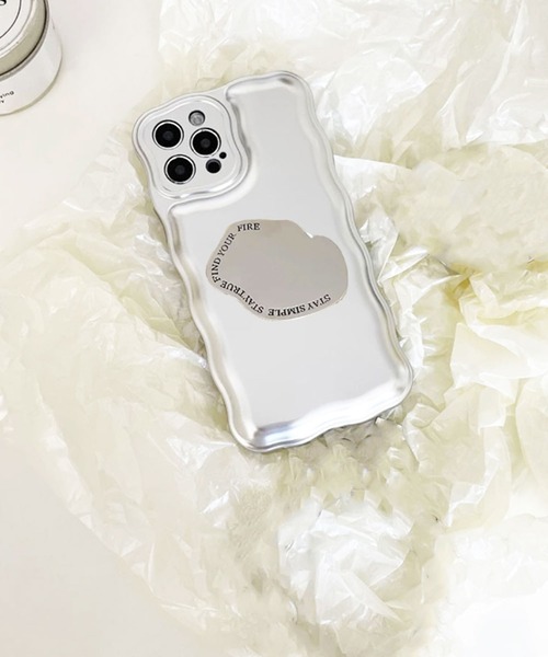 NOLITA LABORATORY（ノリータラボラトリー）の「【 NOLITA / ノリータ 】シルバー ブラケット 付き アイフォンカバー アイフォンケース iPhone 17 / 17pro / 17proMax / 16 / 16pro / 16proMax / 16plus / 11 / 12 / 13 / 14 / 15（スマホケース/カバー・レディース・シルバー/ブラック・F/H/B/G/A/I/C/E/D/J/K/O/N/P/Q/iPhone 15/iPhone 12 Pro Max/iPhone 16 Pro Max/iPhone 16 Pro/iPhone 16 Plus/iPhone 16/iPhone 12/iPhone 15 Pro/iPhone 14/iPhone 15 Pro Max/iPhone 14 Pro/iPhone 14 Plus/iPhone 12 Pro/iPhone 11/iPhone 14 Pro Max/iPhone 15 Plus/iPhone 13 Pro Max/iPhone 13/iPhone 13 Pro/iPhone 17 Pro Max/iPhone 17 Pro/iPhone 17/iPhone 16e/iPhone Air）」の3枚目の写真