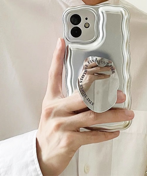 NOLITA LABORATORY（ノリータラボラトリー）の「【 NOLITA / ノリータ 】シルバー ブラケット 付き アイフォンカバー アイフォンケース iPhone 17 / 17pro / 17proMax / 16 / 16pro / 16proMax / 16plus / 11 / 12 / 13 / 14 / 15（スマホケース/カバー・レディース・シルバー/ブラック・F/H/B/G/A/I/C/E/D/J/K/O/N/P/Q/iPhone 15/iPhone 12 Pro Max/iPhone 16 Pro Max/iPhone 16 Pro/iPhone 16 Plus/iPhone 16/iPhone 12/iPhone 15 Pro/iPhone 14/iPhone 15 Pro Max/iPhone 14 Pro/iPhone 14 Plus/iPhone 12 Pro/iPhone 11/iPhone 14 Pro Max/iPhone 15 Plus/iPhone 13 Pro Max/iPhone 13/iPhone 13 Pro/iPhone 17 Pro Max/iPhone 17 Pro/iPhone 17/iPhone 16e/iPhone Air）」の10枚目の写真