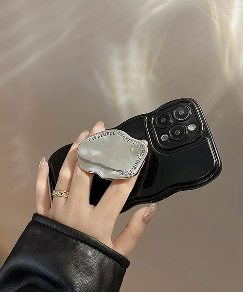 NOLITA LABORATORY（ノリータラボラトリー）の「【 NOLITA / ノリータ 】シルバー ブラケット 付き アイフォンカバー アイフォンケース iPhone 17 / 17pro / 17proMax / 16 / 16pro / 16proMax / 16plus / 11 / 12 / 13 / 14 / 15（スマホケース/カバー・レディース・シルバー/ブラック・F/H/B/G/A/I/C/E/D/J/K/O/N/P/Q/iPhone 15/iPhone 12 Pro Max/iPhone 16 Pro Max/iPhone 16 Pro/iPhone 16 Plus/iPhone 16/iPhone 12/iPhone 15 Pro/iPhone 14/iPhone 15 Pro Max/iPhone 14 Pro/iPhone 14 Plus/iPhone 12 Pro/iPhone 11/iPhone 14 Pro Max/iPhone 15 Plus/iPhone 13 Pro Max/iPhone 13/iPhone 13 Pro/iPhone 17 Pro Max/iPhone 17 Pro/iPhone 17/iPhone 16e/iPhone Air）」の13枚目の写真