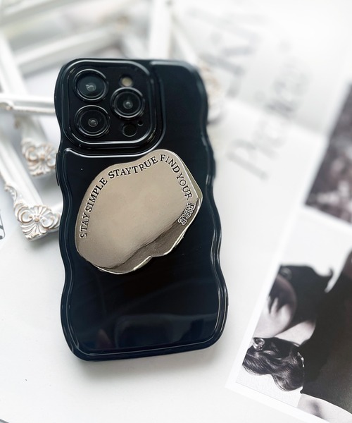 NOLITA LABORATORY（ノリータラボラトリー）の「【 NOLITA / ノリータ 】シルバー ブラケット 付き アイフォンカバー アイフォンケース iPhone 17 / 17pro / 17proMax / 16 / 16pro / 16proMax / 16plus / 11 / 12 / 13 / 14 / 15（スマホケース/カバー・レディース・シルバー/ブラック・F/H/B/G/A/I/C/E/D/J/K/O/N/P/Q/iPhone 15/iPhone 12 Pro Max/iPhone 16 Pro Max/iPhone 16 Pro/iPhone 16 Plus/iPhone 16/iPhone 12/iPhone 15 Pro/iPhone 14/iPhone 15 Pro Max/iPhone 14 Pro/iPhone 14 Plus/iPhone 12 Pro/iPhone 11/iPhone 14 Pro Max/iPhone 15 Plus/iPhone 13 Pro Max/iPhone 13/iPhone 13 Pro/iPhone 17 Pro Max/iPhone 17 Pro/iPhone 17/iPhone 16e/iPhone Air）」の14枚目の写真