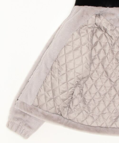 ICECREAM(アイスクリーム)の「FUR JACKET(その他アウター・メンズ・ブルー/グレー/ブラック・MEDIUM/X-LARGE/LARGE/SMALL)」の6枚目の写真