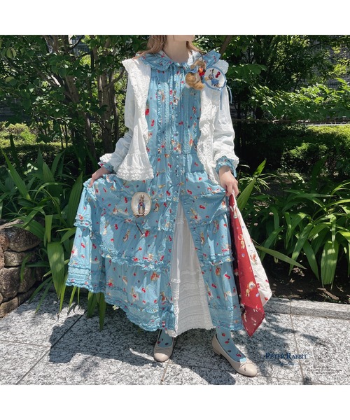 PETER RABBIT(TM) HOOD DRESS