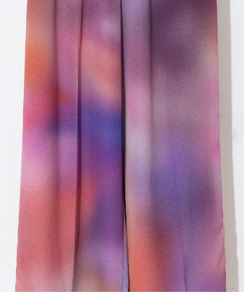 MAISON SPECIAL(メゾンスペシャル)の「グラデーションイージーパンツ【MAISON SPECIAL/メゾンスペシャル】■セットアップ対応■(その他パンツ・レディース・パープル/グリーン・36/38)」の13枚目の写真