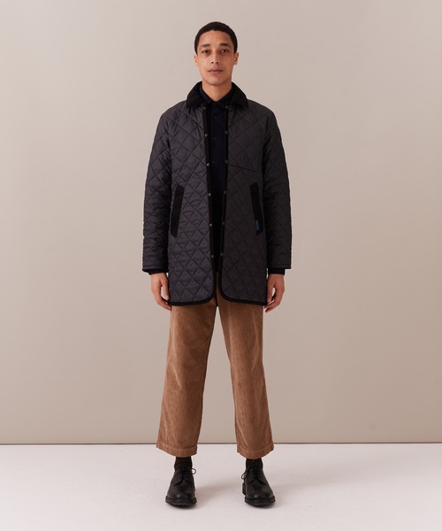 LAVENHAM(ラベンハム)の「LAVENSTER QUILTED CAR COAT MENS / ラブンスター キルテッド カーコート メンズ(その他アウター・メンズ・ブラック/ベージュ系その他・S/M/L/XXL/XL)」の3枚目の写真