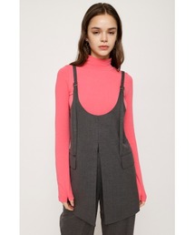 SLY | SUSPENDER MANNISH VEST サスペンダー マニッシュ ベスト キャミワンピ キャミソール セットアップ可能(ベスト)