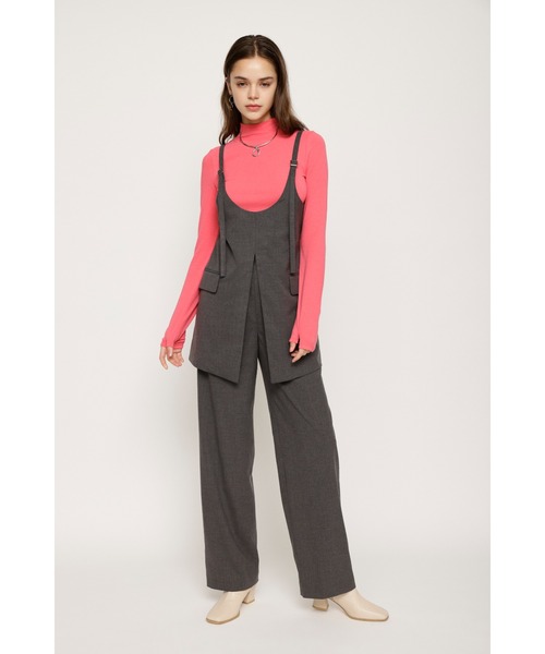 SLY（スライ）の「SUSPENDER MANNISH VEST サスペンダー マニッシュ