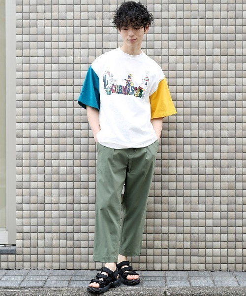 COBMASTER（コブマスター）の「COBMASTER コラボ ロゴプリントTシャツ【ユニセックス】（Tシャツ/カットソー・メンズ・ブラック/ホワイト・MEDIUM/LARGE）」の7枚目の写真