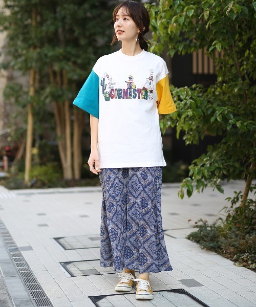 COBMASTER（コブマスター）の「COBMASTER コラボ ロゴプリントTシャツ【ユニセックス】（Tシャツ/カットソー・メンズ・ブラック/ホワイト・MEDIUM/LARGE）」の3枚目の写真