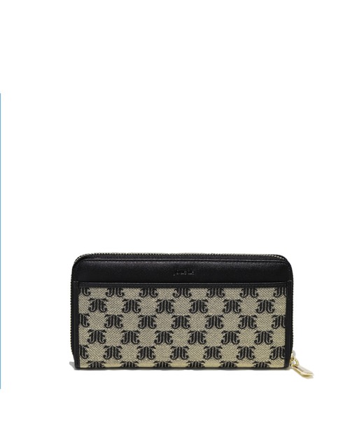 jouetie（ジュエティ）の「【jouetie/ジュエティ】JJモノグラムジャガード ラウンドZIP長財布（財布・レディース・アイボリー/ブラック/ベージュ/ダークブルー/キャメル・FREE）」の9枚目の写真