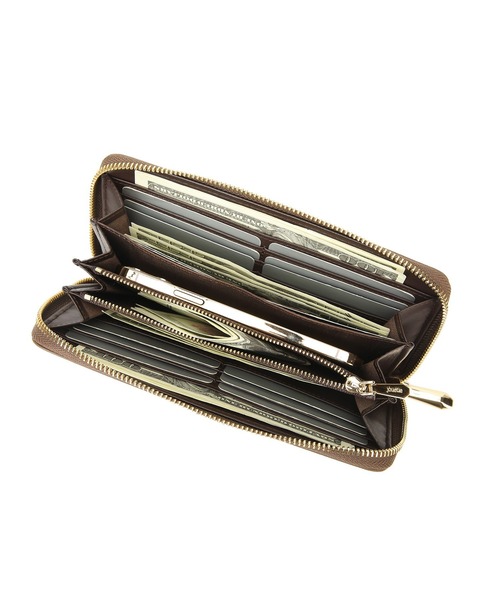 jouetie（ジュエティ）の「【jouetie/ジュエティ】JJモノグラムジャガード ラウンドZIP長財布（財布・レディース・アイボリー/ブラック/ベージュ/ダークブルー/キャメル・FREE）」の13枚目の写真