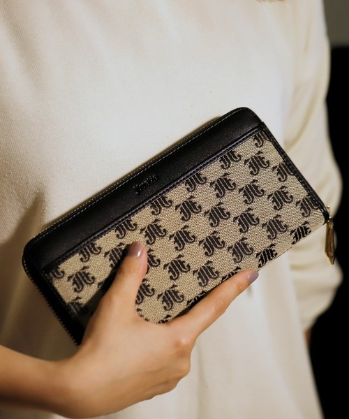 jouetie（ジュエティ）の「【jouetie/ジュエティ】JJモノグラムジャガード ラウンドZIP長財布（財布・レディース・アイボリー/ブラック/ベージュ/ダークブルー/キャメル・FREE）」の15枚目の写真