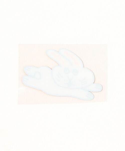 TOKYO CULTUART by BEAMS（トウキョウカルチャートバイビームス）の「鱗片堂 × 下杉正子 / うさぎ ステッカー（ステッカー/テープ・レディース・その他・ONE SIZE）」の2枚目の写真