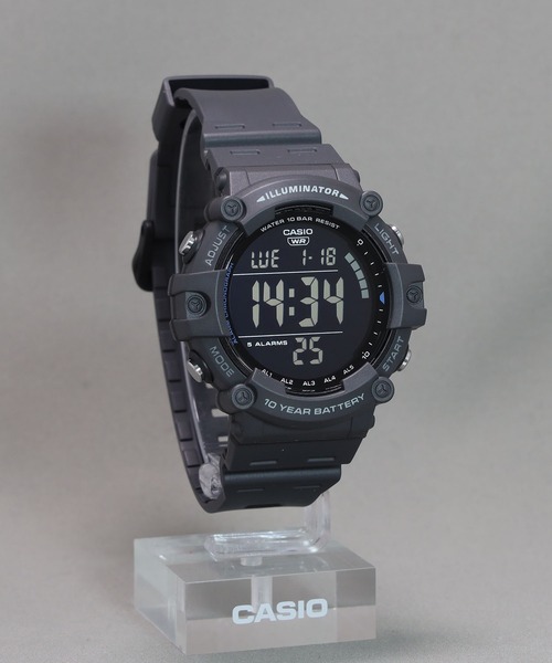CASIO（カシオ）の「CASIO Collection / AE-1500WH-8BJF（デジタル腕時計・メンズ・ダークグレー・FREE）」の5枚目の写真