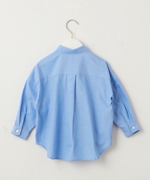 U.S. POLO ASSN.(ユーエスポロアッスン)の「【KIDS】【U.S. POLO ASSN/ユーエスポロアッスン】刺繍オックスボタンダウンオーバーシャツ(シャツ/ブラウス・キッズ・ブルー/ホワイト/イエロー・140/150/120/100)」の12枚目の写真