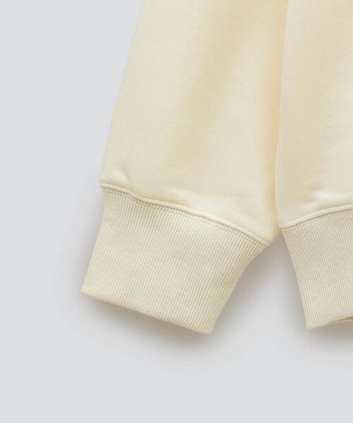 CONVERSE TOKYO（コンバーストウキョウ）の「フロッキーロゴスウェット（スウェット・レディース・アイボリー/チャコールグレー/ブラック・FREE）」の17枚目の写真