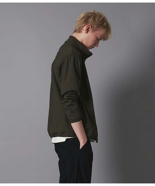 junhashimoto(ジュンハシモト)の「JH+ HITEC STAND UP COLLAR BLOUSON(ブルゾン・メンズ・カーキ・4/3)」の10枚目の写真
