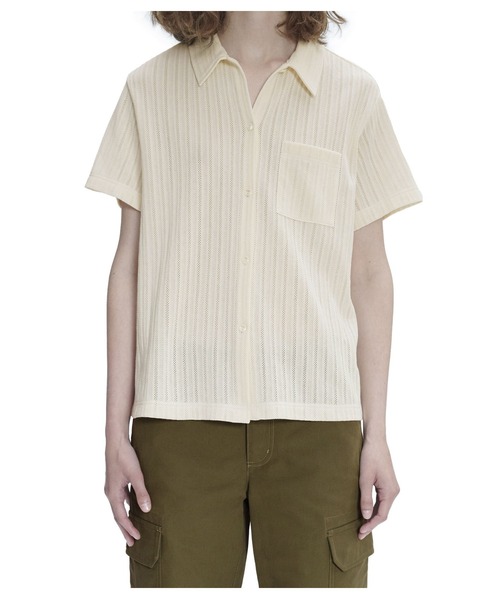 A.P.C. レース襟 ブラウス ホワイト 34 A.P.C. アーペーセー 
