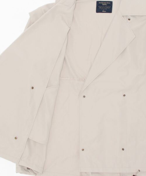 HONEYSUCKLE ROSE（ハニーサックルローズ）の「【HONEYSUCKLE ROSE】マルチトレンチコート（トレンチコート・レディース・ネイビー/ベージュ・M/L）」の4枚目の写真