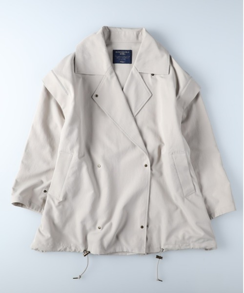 HONEYSUCKLE ROSE（ハニーサックルローズ）の「【HONEYSUCKLE ROSE】マルチトレンチコート（トレンチコート・レディース・ネイビー/ベージュ・M/L）」の11枚目の写真