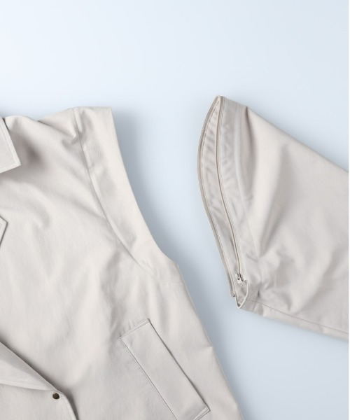 HONEYSUCKLE ROSE（ハニーサックルローズ）の「【HONEYSUCKLE ROSE】マルチトレンチコート（トレンチコート・レディース・ネイビー/ベージュ・M/L）」の18枚目の写真