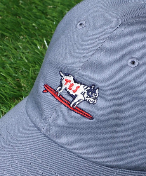 The Endless Summer（エンドレスサマー）の「TES HUNTINGTON LOW CAP / キャップ（キャップ・メンズ・オフホワイト/ホワイト/サックスブルー/チャコール/ネイビー/キャメル/ベージュ/ブラック/ピンク系その他4/ダークグリーン/カーキ・FREE）」の17枚目の写真