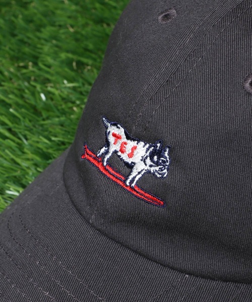 The Endless Summer（エンドレスサマー）の「TES HUNTINGTON LOW CAP / キャップ（キャップ・メンズ・オフホワイト/ホワイト/サックスブルー/チャコール/ネイビー/キャメル/ベージュ/ブラック/ピンク系その他4/ダークグリーン/カーキ・FREE）」の12枚目の写真