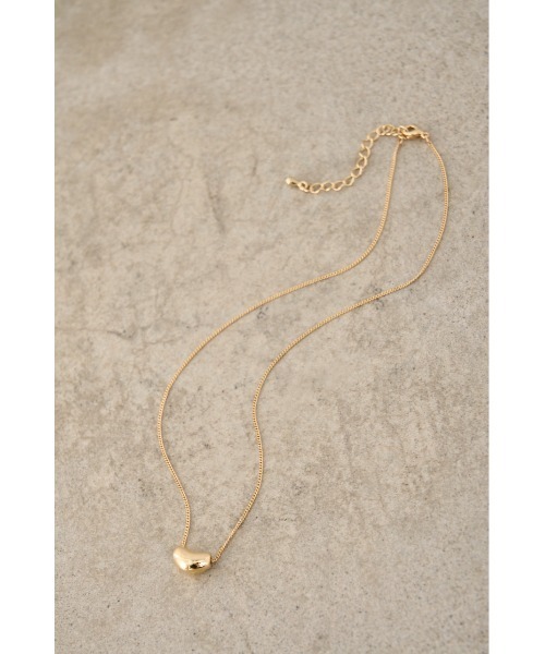 AZUL by moussy(アズールバイマウジー)の「NUANCE BAR NECKLACE/ニュアンスバーネックレス(ネックレス・レディース・シルバー/ゴールド系その他・FREE)」の2枚目の写真