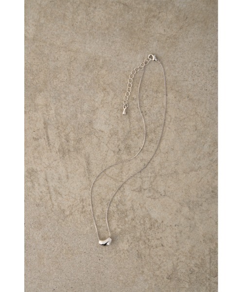 AZUL by moussy(アズールバイマウジー)の「NUANCE BAR NECKLACE/ニュアンスバーネックレス(ネックレス・レディース・シルバー/ゴールド系その他・FREE)」の1枚目の写真