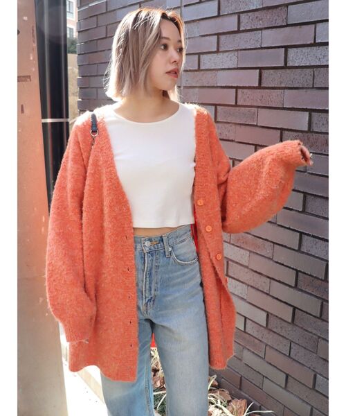 EVRIS(エヴリス)の「BASICシンプルショートTシャツ(Tシャツ/カットソー・レディース・ホワイト/ブラック/ブルー/ベージュ/グレー/ピンク/コバルトブルー・FREE)」の10枚目の写真