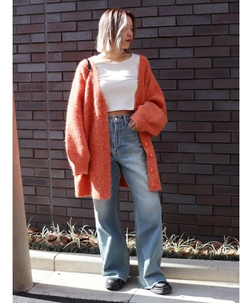 EVRIS(エヴリス)の「BASICシンプルショートTシャツ(Tシャツ/カットソー・レディース・ホワイト/ブラック/ブルー/ベージュ/グレー/ピンク/コバルトブルー・FREE)」の12枚目の写真