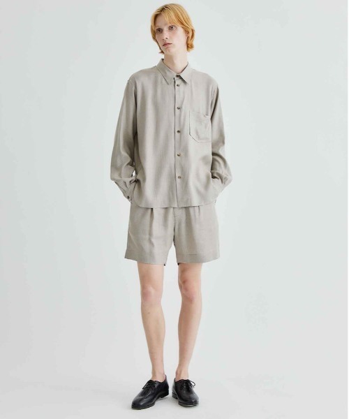 MATSUFUJI（マツフジ）の「【MATSUFUJI/マツフジ】Dobby Weave Short