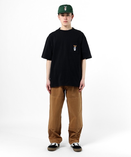 HUF（ハフ）の「DICEY POCKET TEE / HUF ポケットTシャツ（Tシャツ/カットソー・メンズ・ブラック/ホワイト/ブルー系その他・MEDIUM/X-SMALL/X-LARGE/LARGE/XX-LARGE/SMALL）」の9枚目の写真