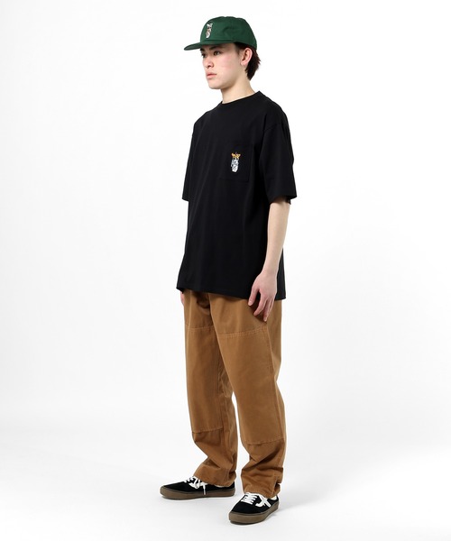 HUF（ハフ）の「DICEY POCKET TEE / HUF ポケットTシャツ（Tシャツ/カットソー・メンズ・ブラック/ホワイト/ブルー系その他・MEDIUM/X-SMALL/X-LARGE/LARGE/XX-LARGE/SMALL）」の10枚目の写真
