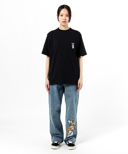 HUF（ハフ）の「DICEY POCKET TEE / HUF ポケットTシャツ（Tシャツ/カットソー・メンズ・ブラック/ホワイト/ブルー系その他・MEDIUM/X-SMALL/X-LARGE/LARGE/XX-LARGE/SMALL）」の15枚目の写真