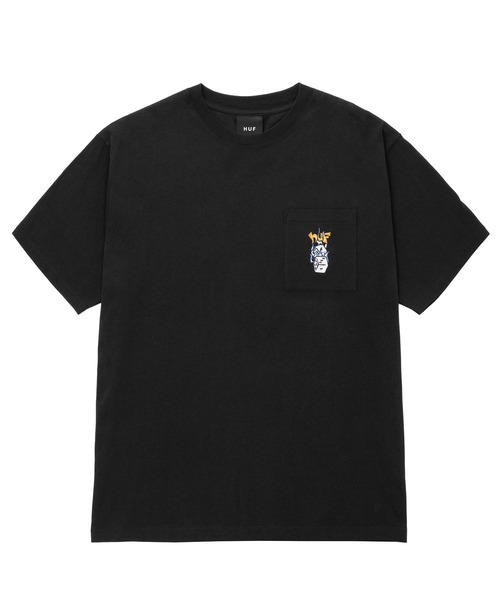HUF（ハフ）の「DICEY POCKET TEE / HUF ポケットTシャツ（Tシャツ/カットソー・メンズ・ブラック/ホワイト/ブルー系その他・MEDIUM/X-SMALL/X-LARGE/LARGE/XX-LARGE/SMALL）」の18枚目の写真