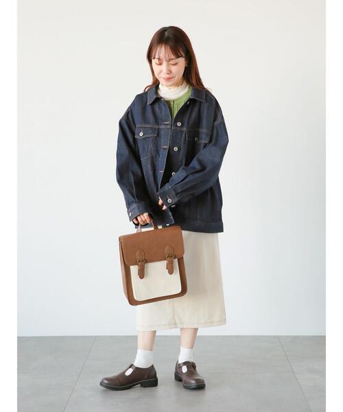 ehka sopo（エヘカソポ）の「シアーテレコハイネックプルオーバー（ニット/セーター・レディース・キナリ/ベージュ/サックスブルー/ブラック・ﾌﾘ-）」の18枚目の写真