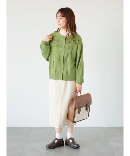 ehka sopo（エヘカソポ）の「シアーテレコハイネックプルオーバー（ニット/セーター・レディース・キナリ/ベージュ/サックスブルー/ブラック・ﾌﾘ-）」の16枚目の写真